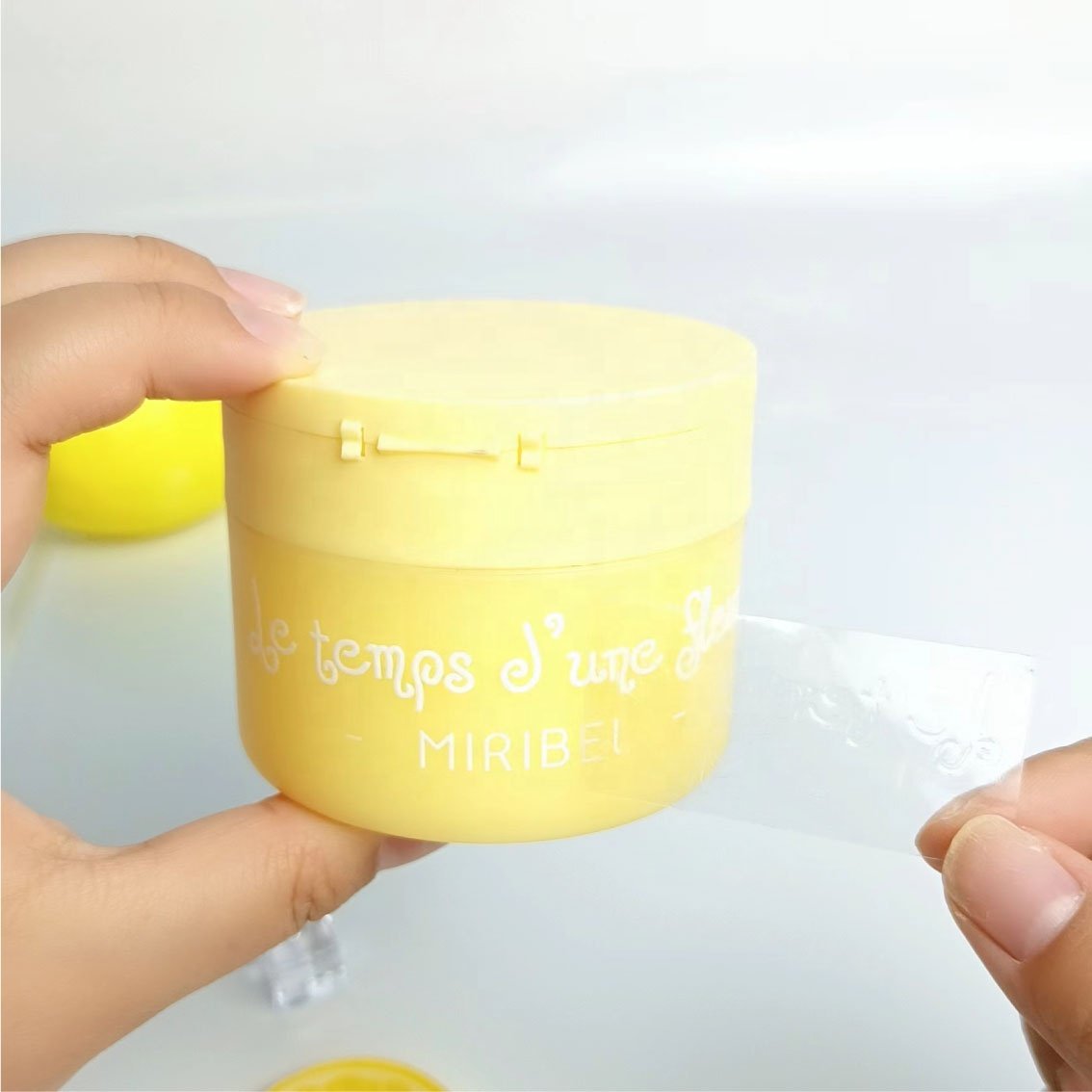 Luxury custom 3D brand logo cosmetic sticker printing waterproof 3D UV transfer sticker