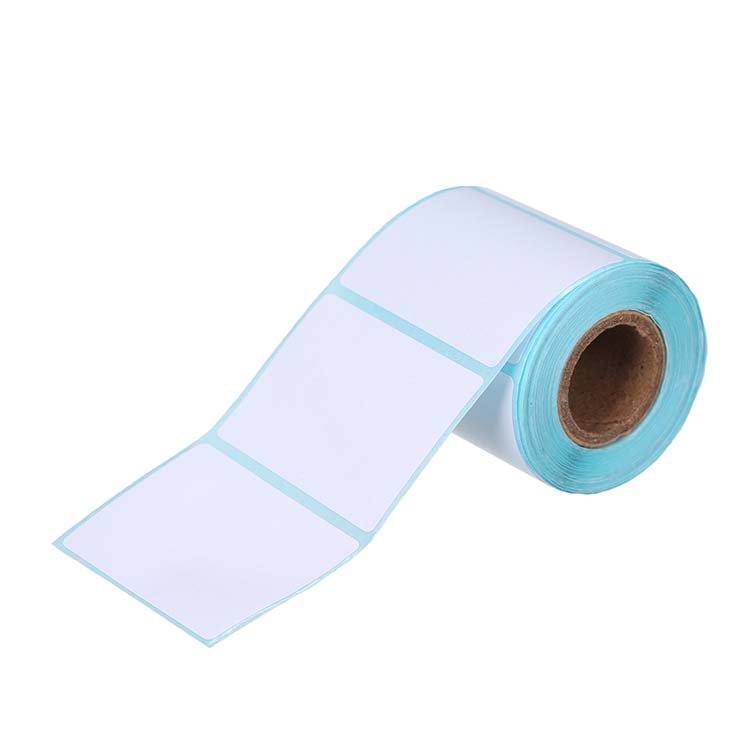 blank custom label food personalized label stickers printing for shipping thermal labels