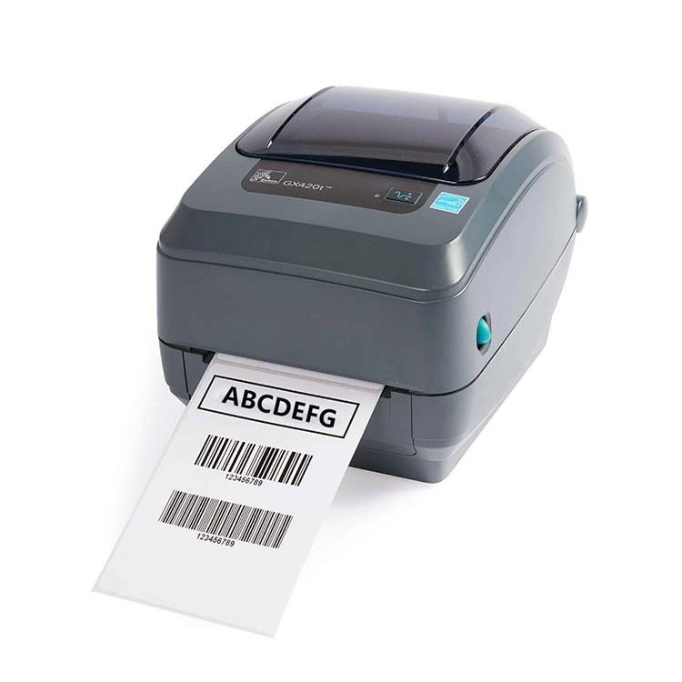 blank custom label food personalized label stickers printing for shipping thermal labels