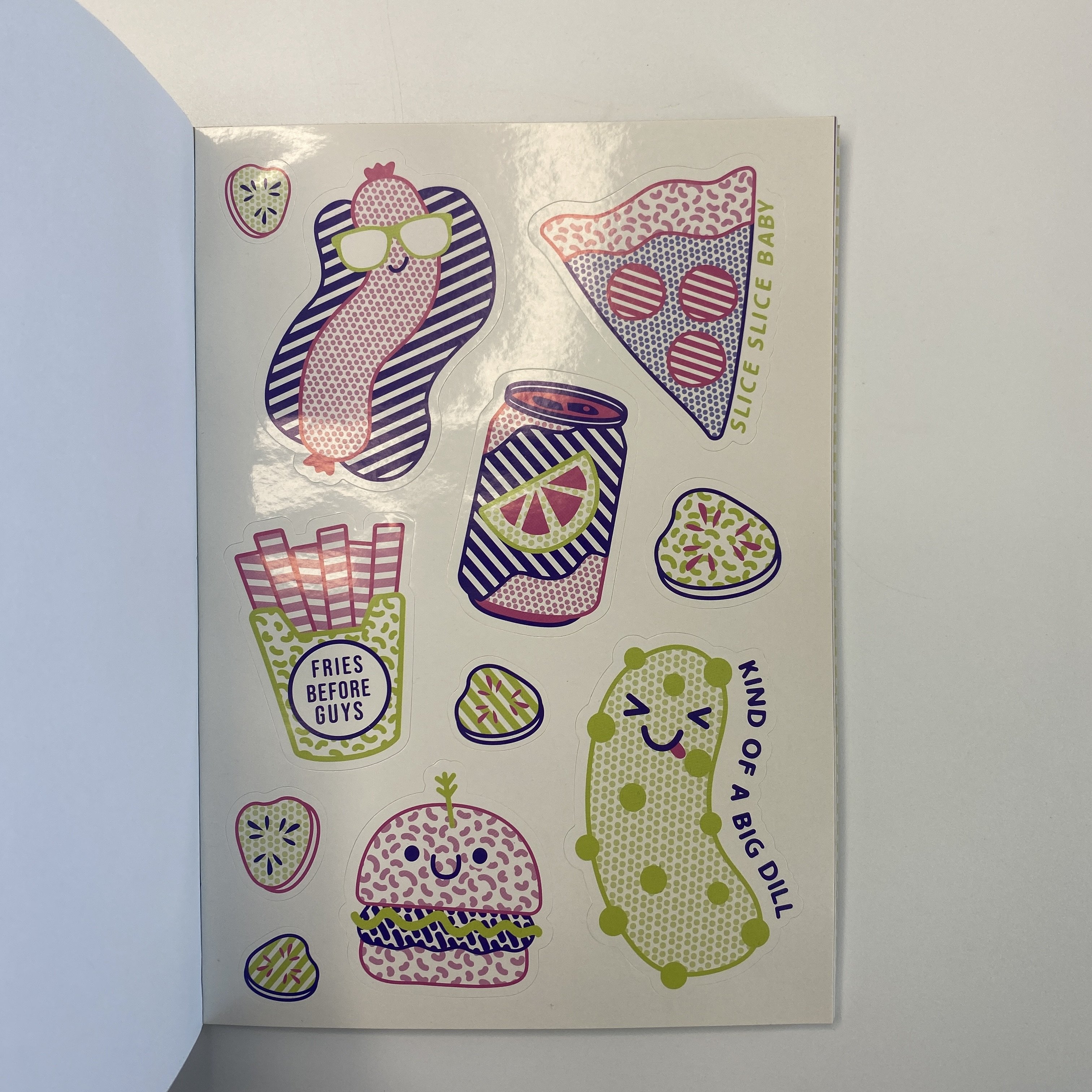 A5 High quality custom printing full color children activity rewards kids reusable sticker book Pink