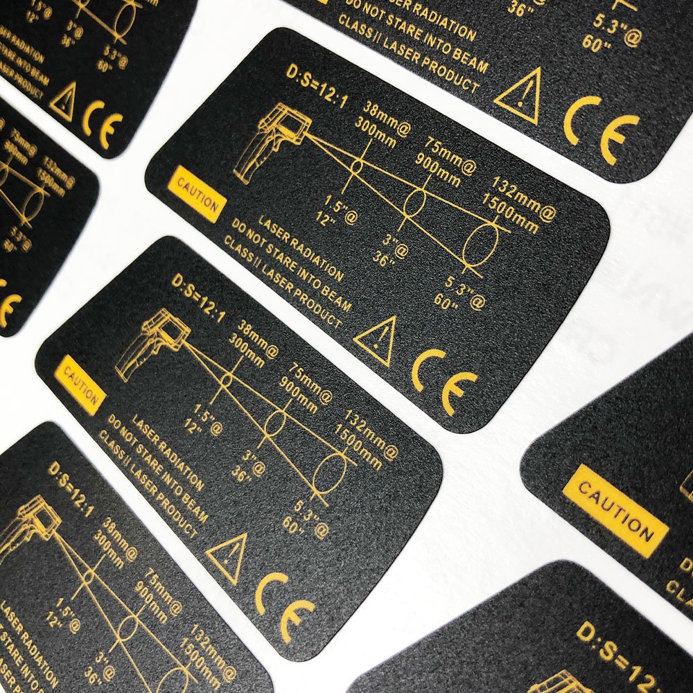 1mm Polycarbonate Graphic Overlay Pc Lexan Silk Screen Printing Customised Control Panel Stickers Electronics Labels