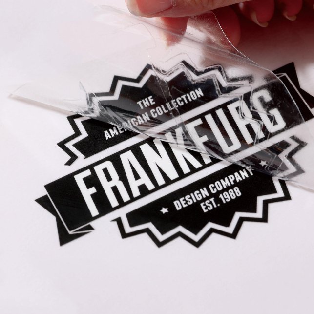 Nickel Uv Transfer Stickers Dtf Printing Label Waterproof 3d Logo Static Cling Window Transfer Decals Stickers For Packing