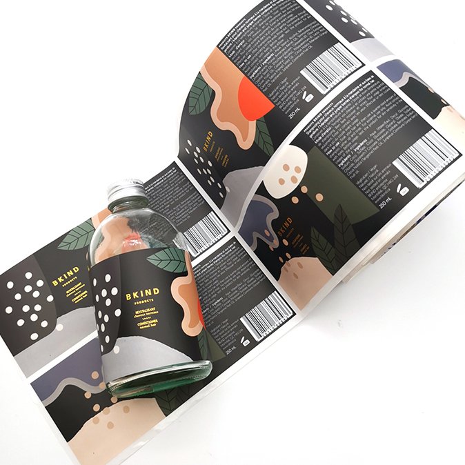 Custom Low MOQ Free Sample Luxury Waterproof Printing Vinyl PVC Transparent Labels Cosmetic Skin Care Foil Stamping Stickers