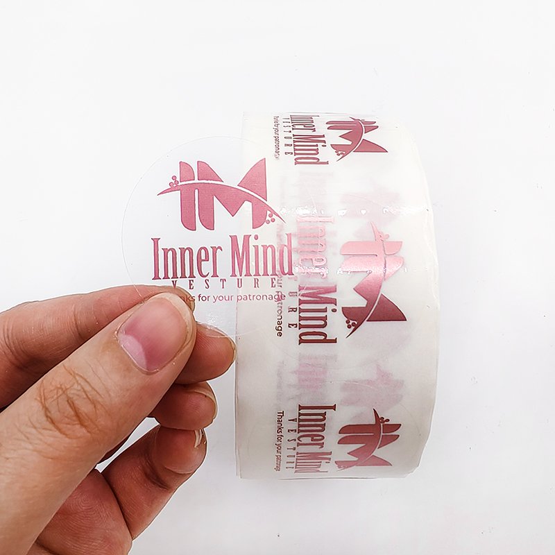 Custom Low MOQ Free Sample Luxury Waterproof Printing Vinyl PVC Transparent Labels Cosmetic Skin Care Foil Stamping Stickers