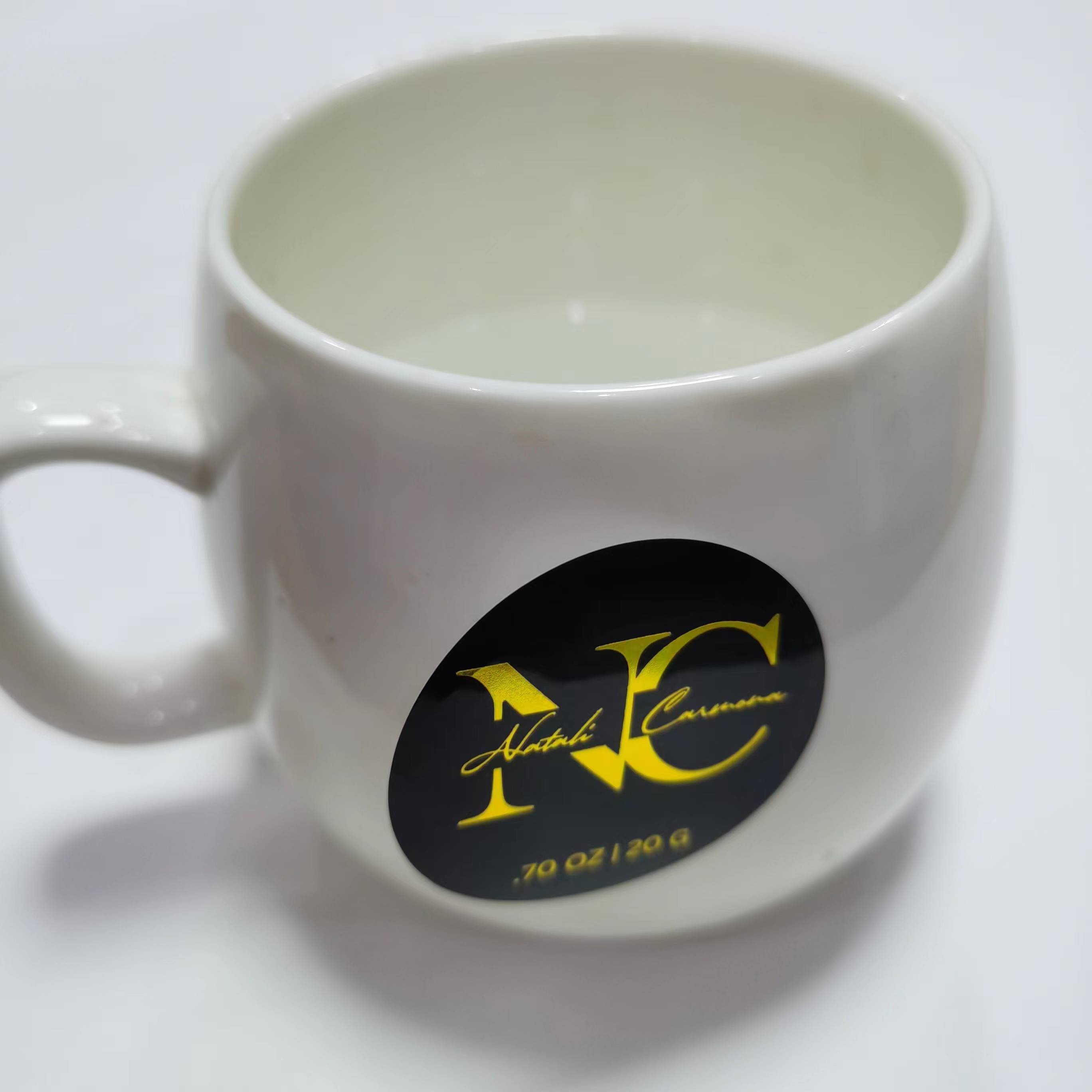Cheap Gold Stamping Logo Sticker Custom Printing Personalized Waterproof Die Cut Round Logo Label Stickers For Business