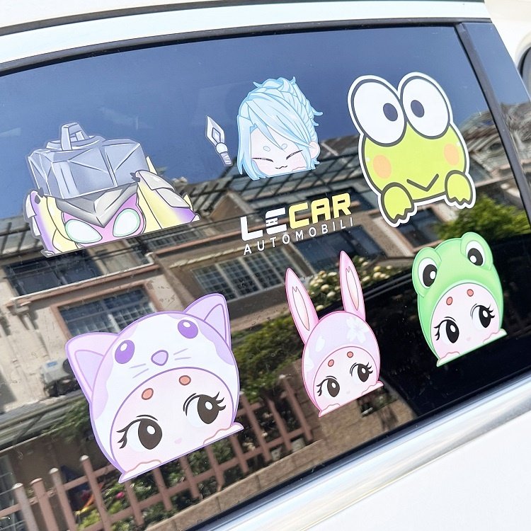 Advertising Car Logo Transfer Sticker Custom Print Auto Car Glass Window Windscreen Car Windshield Decals Banner Stickers
