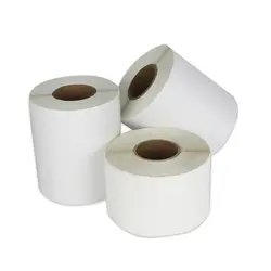 Custom Printed PP/PET Synthetic Waterproof and Oilproof Paper Label Stickers Customization Self-adhesive Label Roll
