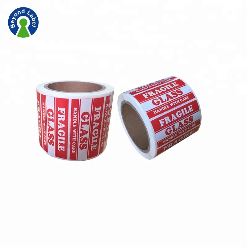 Wholesale Direct Thermal Paper Label, Breakable Removable Warranty Seal Fragile Stickers