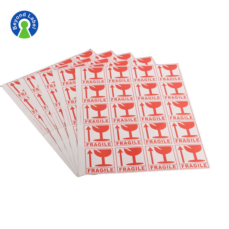 Wholesale Direct Thermal Paper Label, Breakable Removable Warranty Seal Fragile Stickers