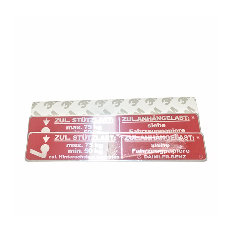 Custom Logo Car Sticker, Wholesale Adhesive Aluminium Sticker