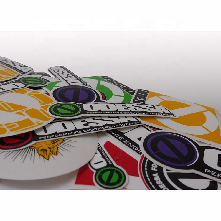 Custom Label Sticker Waterproof Vinyl Die Cut Transparent Sticker