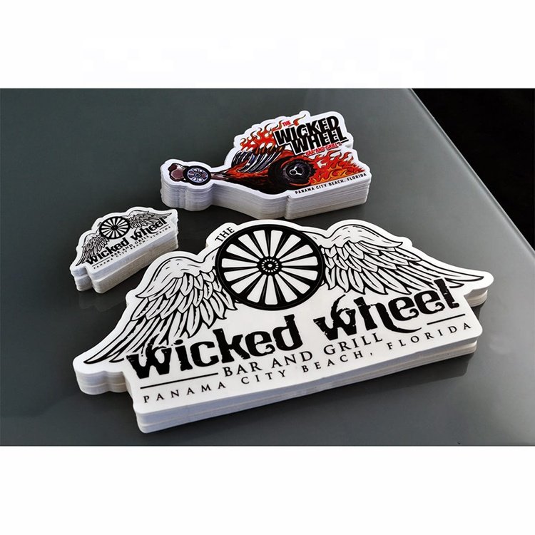 Custom Label Sticker Waterproof Vinyl Die Cut Transparent Sticker