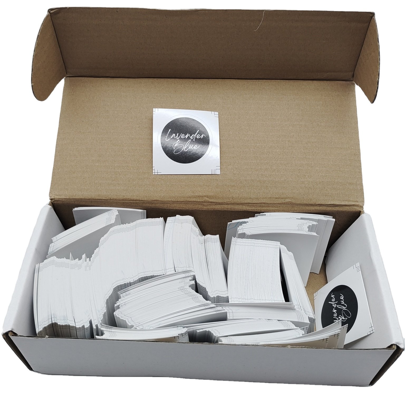 Useful Custom Adhesive Waterproof Hot Stamping Process Stickers With Your Own Logo Printed On Fast Food Outer Packaging Labels