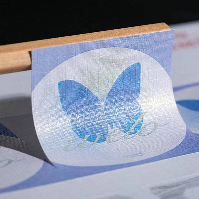 Customised Waterproof PVC Printing Logo Material Adhesive Sticker Label for Perfume Bottle