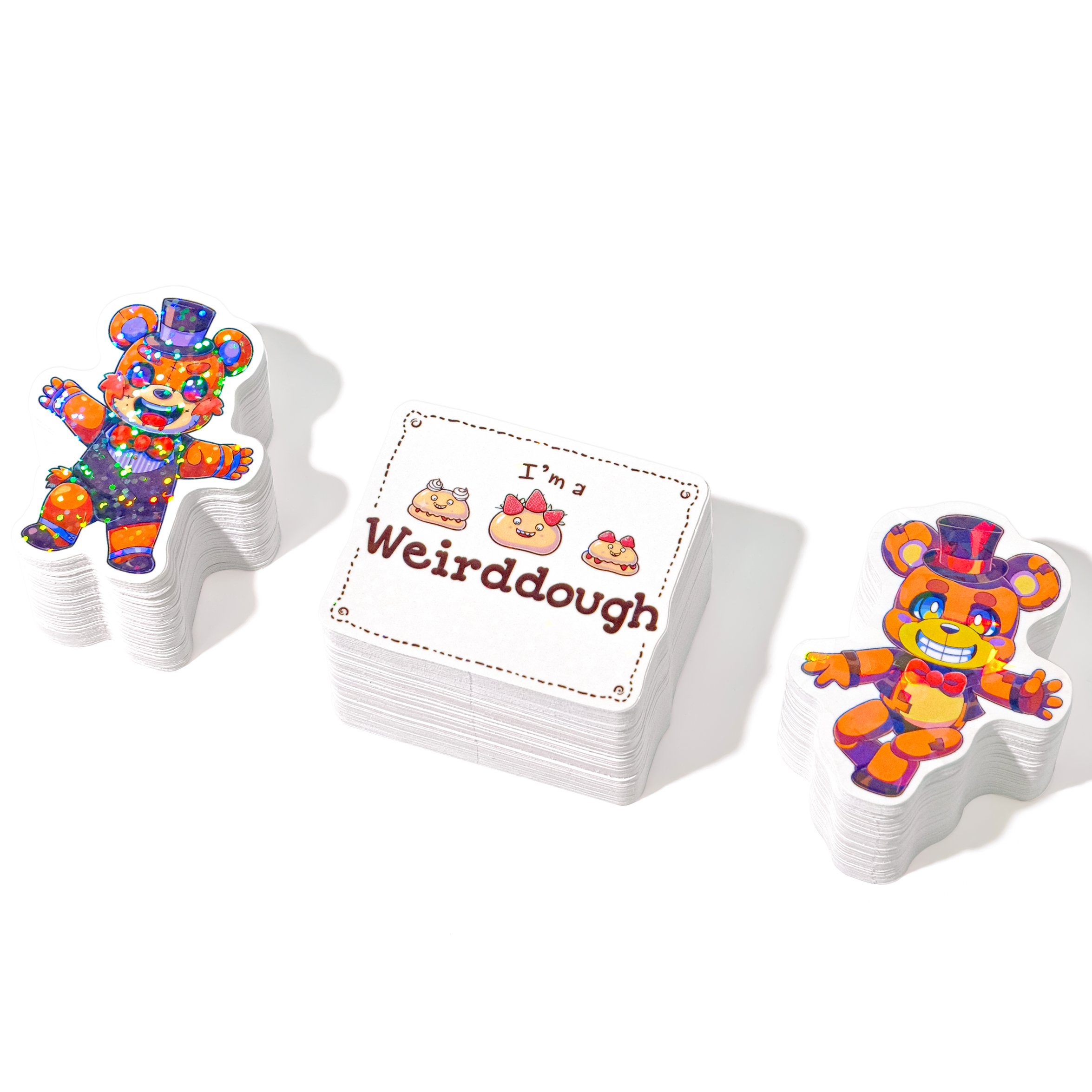 Custom UV-resistant waterproof vinyl holographic stickers Multiple crafts custom stickers for various decorations