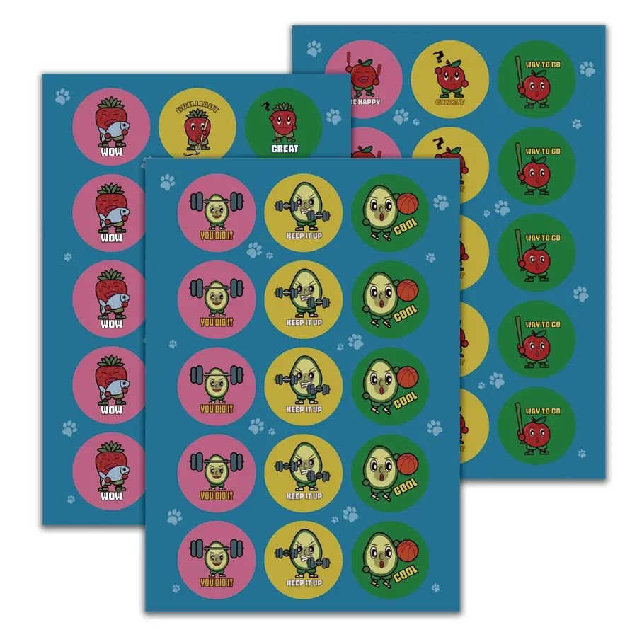 Good quality adhesive encourages fragrance stickers, fragrance rewards scratches and sniffing stickers