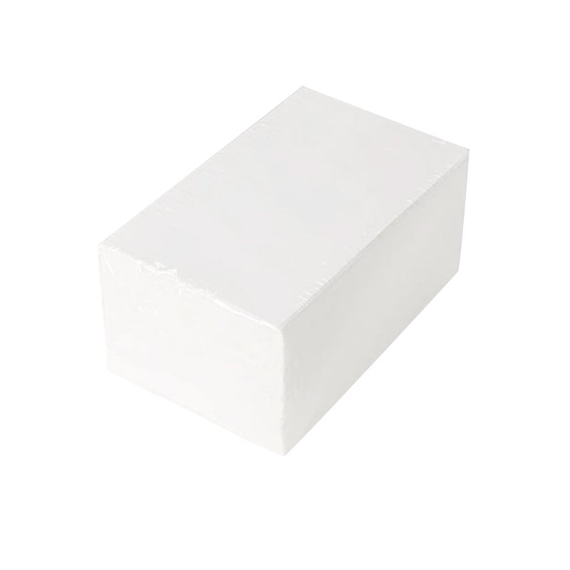 Fanfold 4x6 100x150mm 350 pcs direct thermal paper waybill barcode shipping address adhesive label sticker for thermal printer