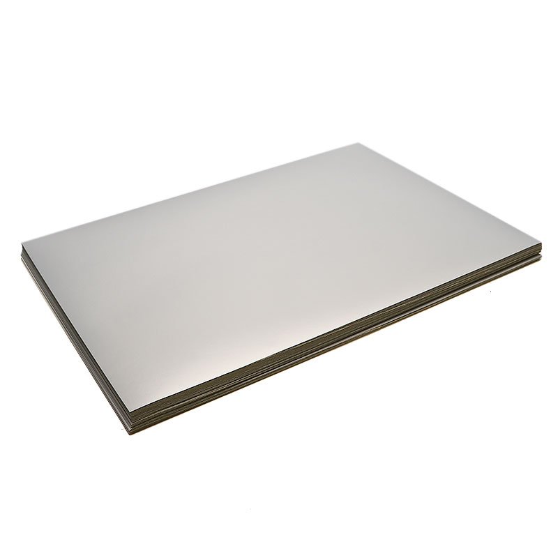 HH 036 New Style Custom adhesive Sticker 5C Bright Silver Laser Coated Label Paper