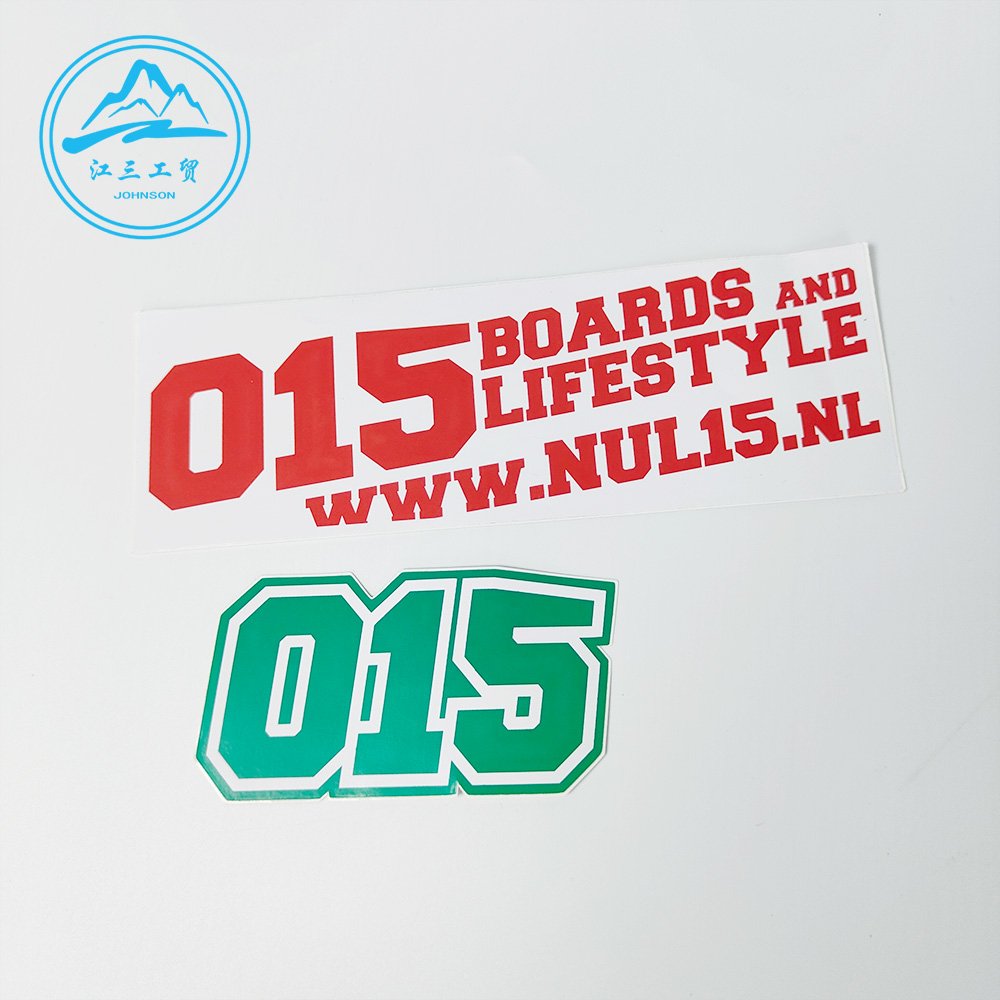 Making Adhesive Label Logo Design UV Die Cut Sticker Printing Waterproof PVC Vinyl Custom Stickers