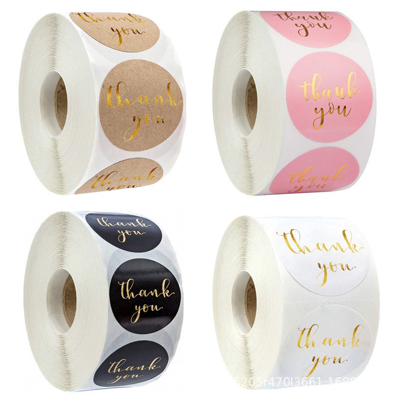 waterproof custom logo security labels printer thermal direct shipping labels roll label stickers