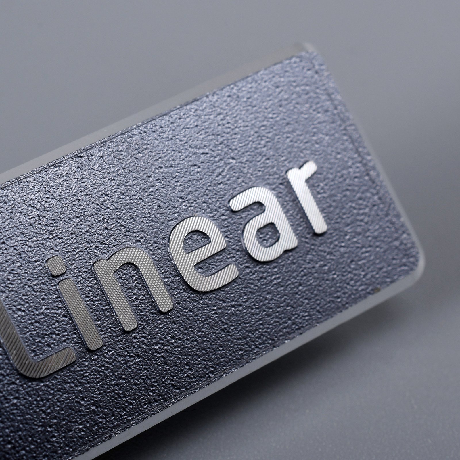 MINGYUAN Cheap Adhesive Metal Aluminum Die Casting Label Custom Logo Stickers