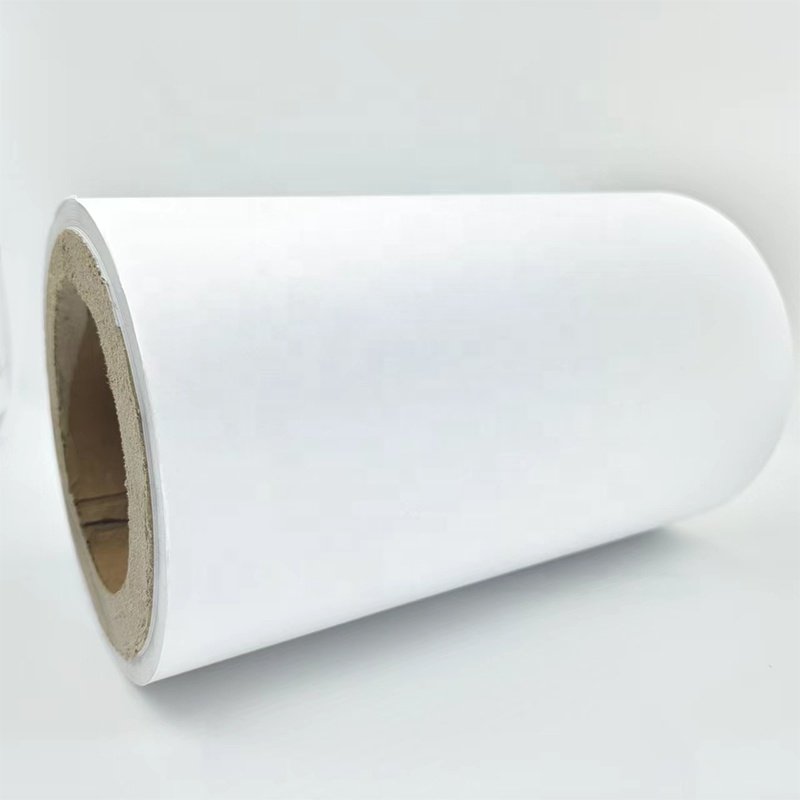 High-Quality Silicone-Coated Glassine Release Paper Is Applied To Stickers