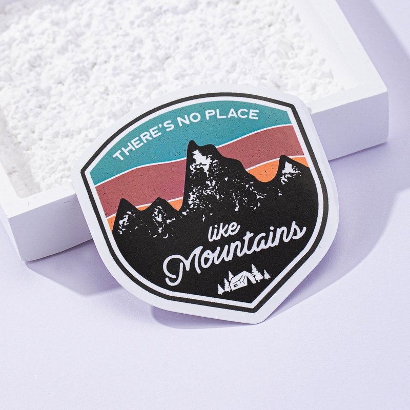 Good Quality Printing Logo Label Outdoor Waterproof Hologram Cartoon Cute Stickers Die Cut Customized Paper Adhesive Sticker