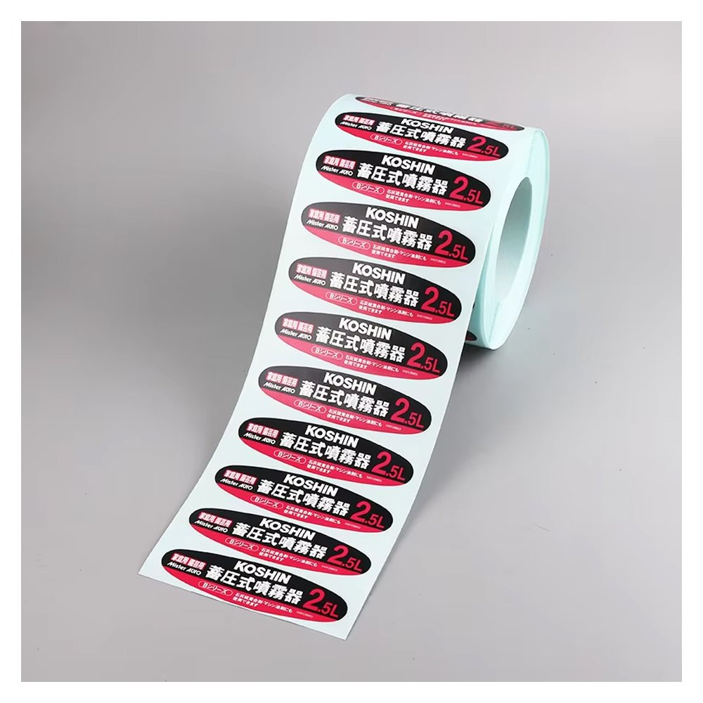 Stickers Fragile Paper Waterproof Promotion Logo Label Roll Letter Reflective Stickers