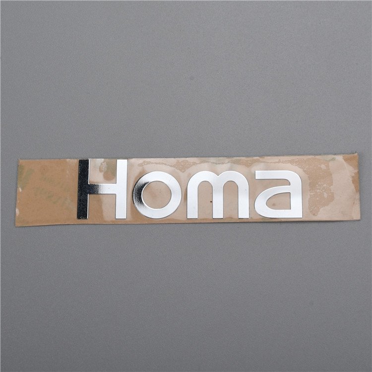Metal Plate Sticker Custom Metal Logo Stickers Plating Nickel Labels