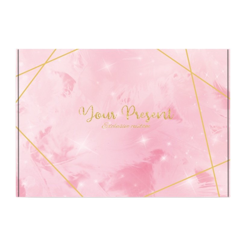 Custom Mailer Box With Paper Card Tissue Paper and Sticker Cosmetic Shipping Boxes Packaging Paper Logo Small Mailing Box