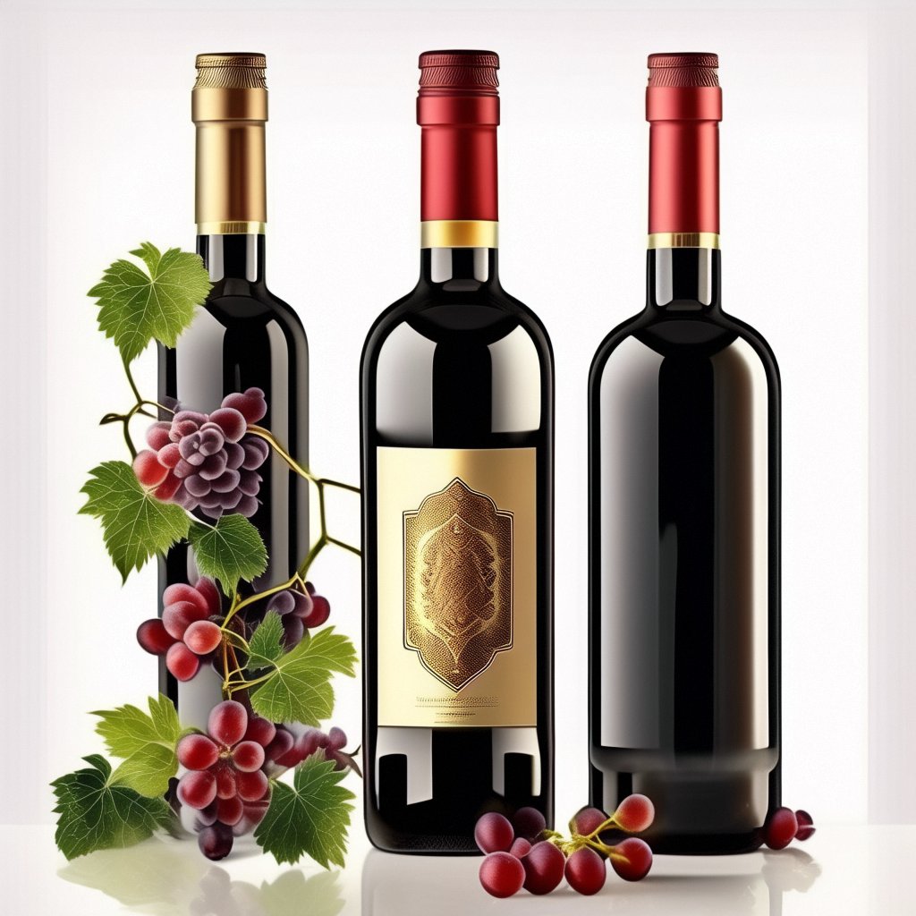 Factory Direct Price Luxury Custom Gilded UV Embossed Red Wine Label With High End Printing Sticker