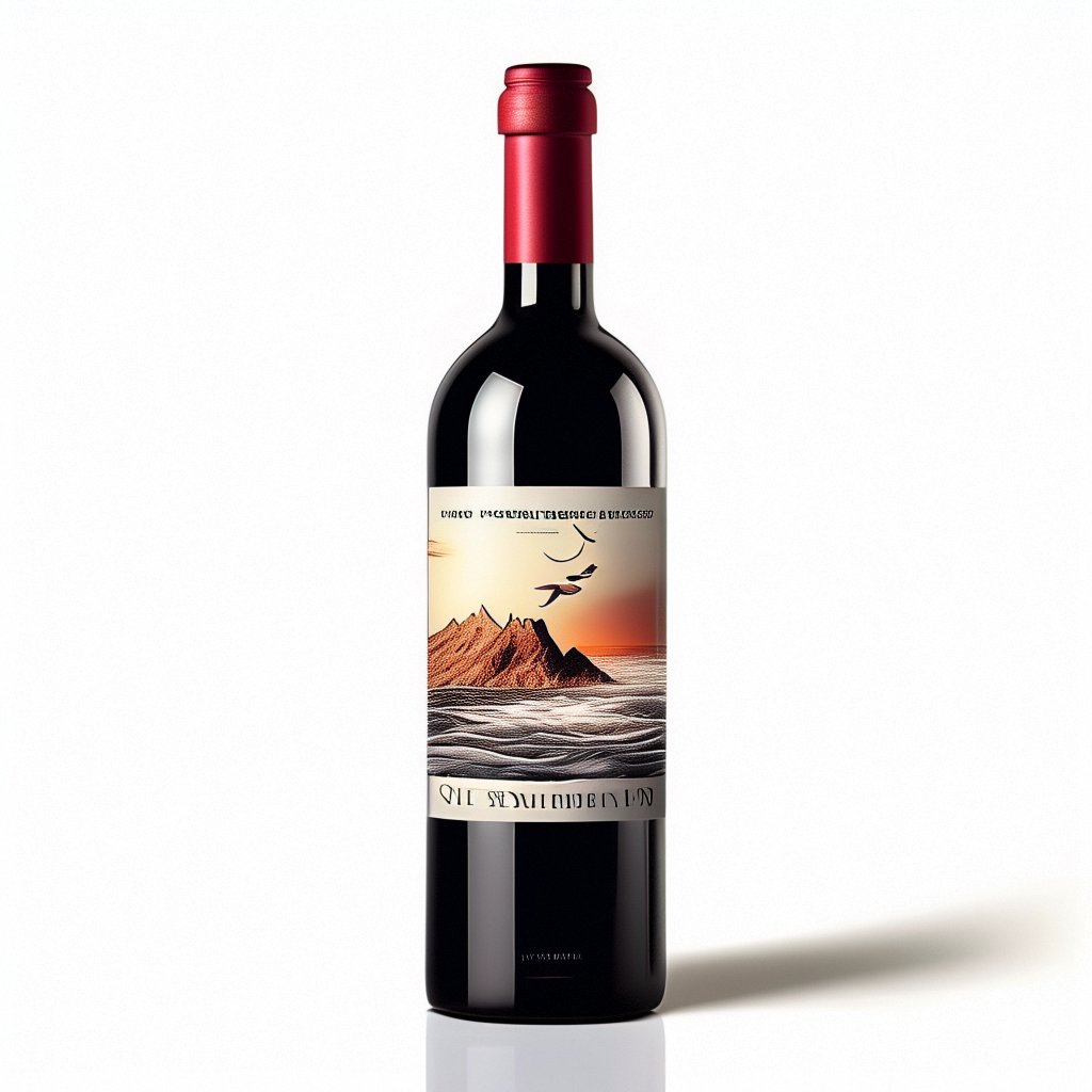 Factory Direct Price Luxury Custom Gilded UV Embossed Red Wine Label With High End Printing Sticker