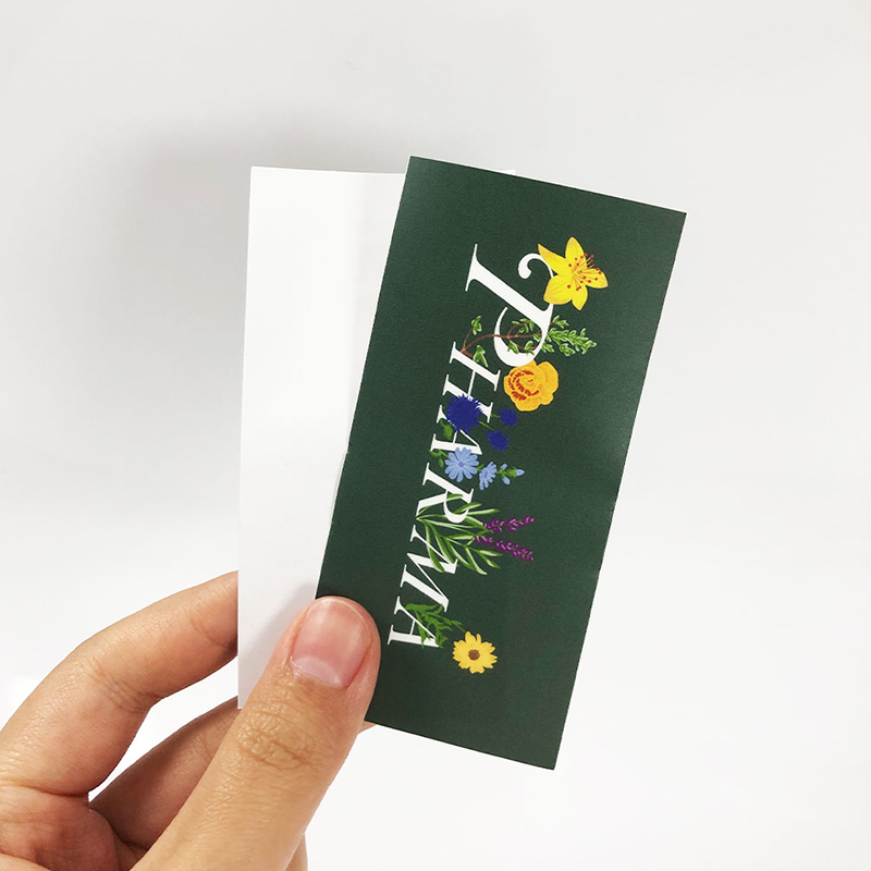 Custom matte design business card Waterproof Personalized Packaging Label hologram logo stickers