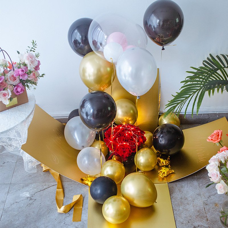 Creative Gift Box Explosion Box Confession Balloon Birthday Valentine's Day Surprise Box for Wedding