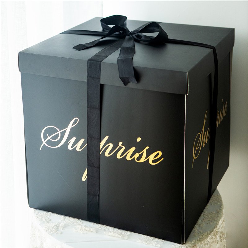Creative Gift Box Explosion Box Confession Balloon Birthday Valentine's Day Surprise Box for Wedding