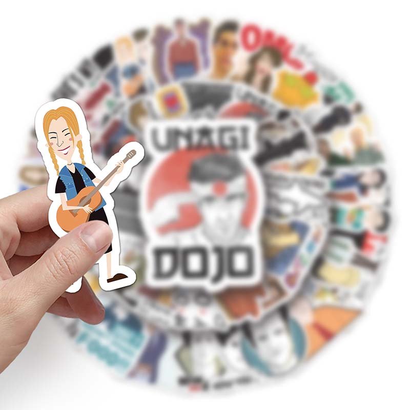 Factory Wholesale 55Pcs Classic TV Show The Graffiti Friends Stickers For Laptop Car Book Water Bottle Vinyl Label