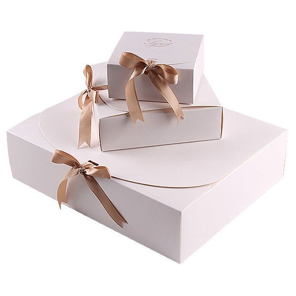 Luxury Foldable Paper Packaging Box Gift Boxes With Ribbon Bow