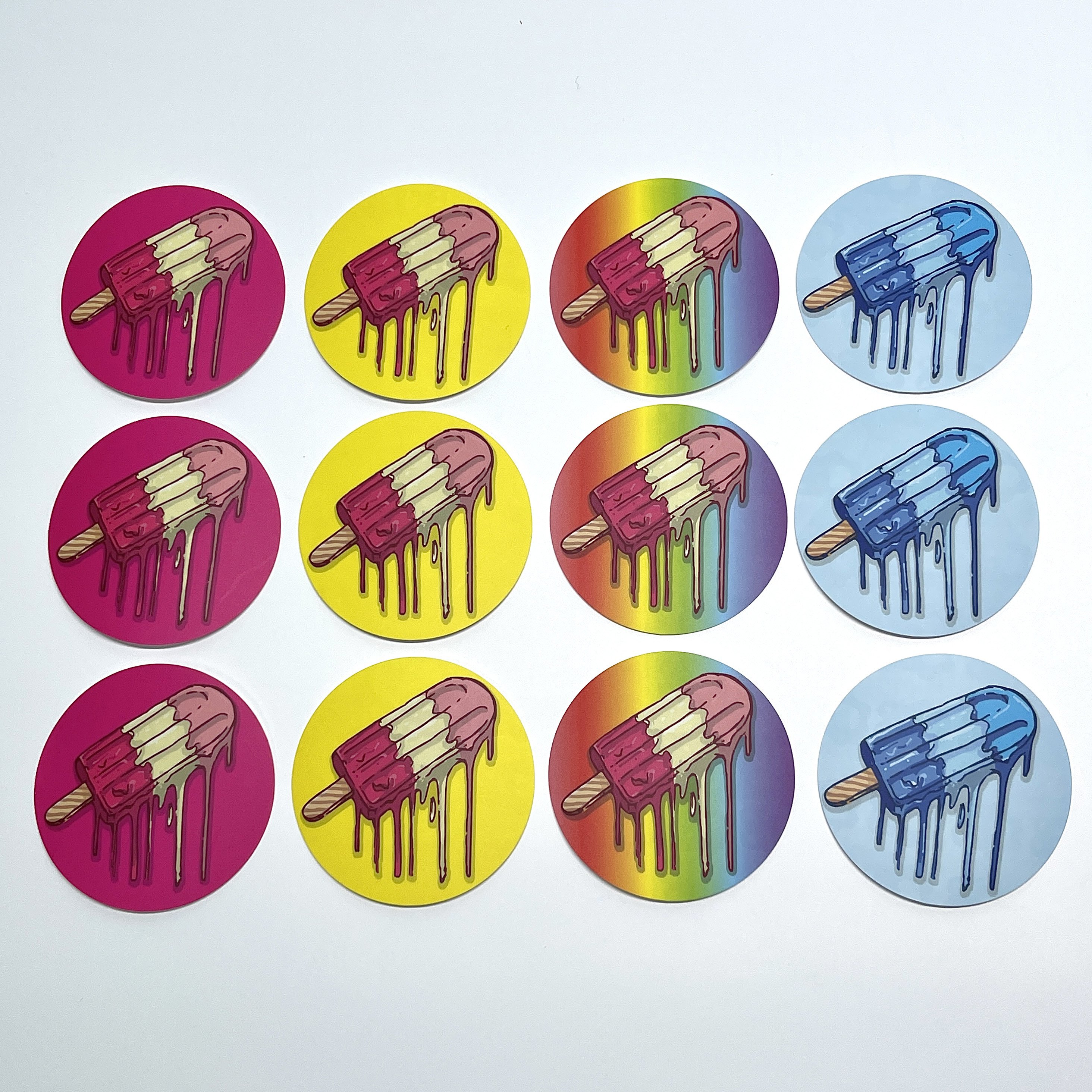 Professional Custom Logo Die Cut Personalized Vinyl Print Sticker Label