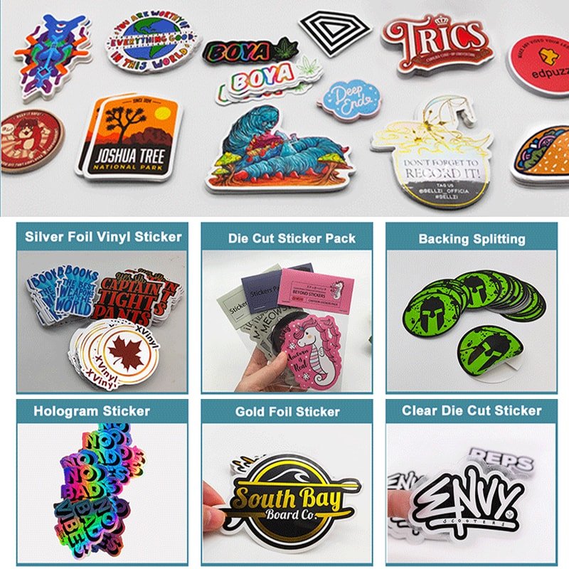 Custom Printing seal Packaging label sticker die cut stickers bottle sticker Thank you