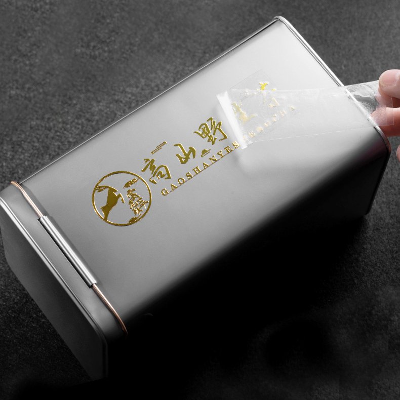 Waterproof Luxury Product Labels 3D Logo Printed UV Transfer Decal Foil Stickers Custom DTF Vinyl Transfer Labels for Packing