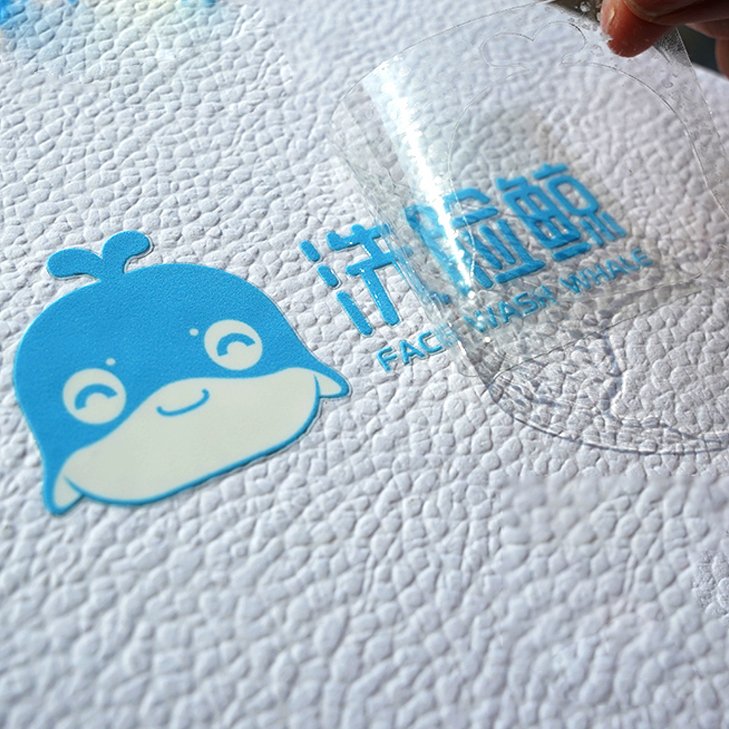Waterproof Luxury Product Labels 3D Logo Printed UV Transfer Decal Foil Stickers Custom DTF Vinyl Transfer Labels for Packing