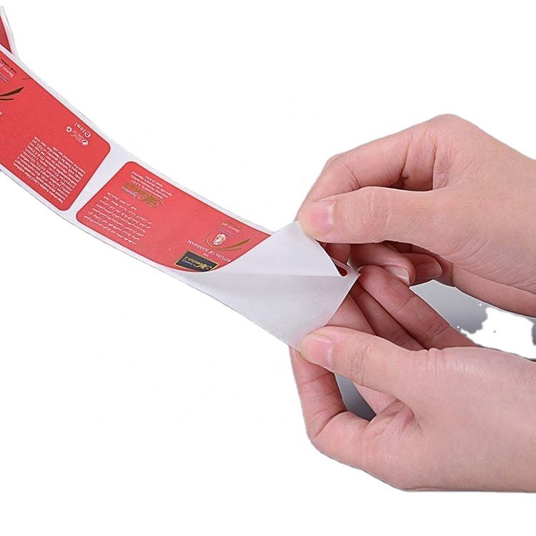 Customized Printing Laminated Vinyl Packaging Plastic Shampoo Label Sticker