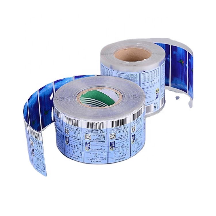 Customized Printing Laminated Vinyl Packaging Plastic Shampoo Label Sticker
