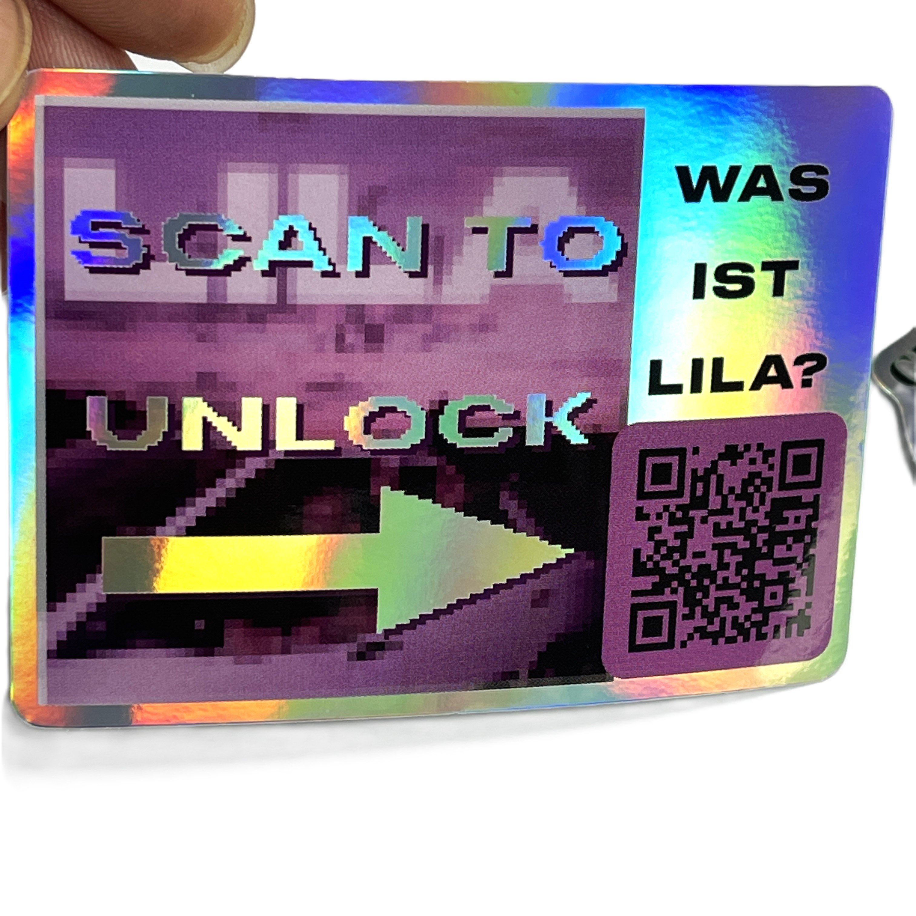 Customized Waterproof Holographic Laser Stickers and Die-Cutting Labels for Shopping Industrial Use