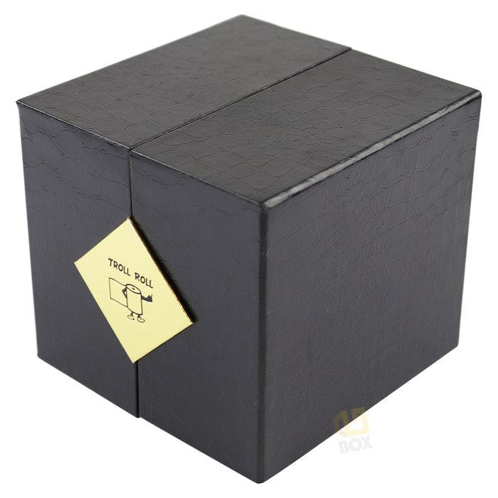 kutusu square paper luxury custom home fragrance package scented rigid board vessels jar lid and gift box with eva insert