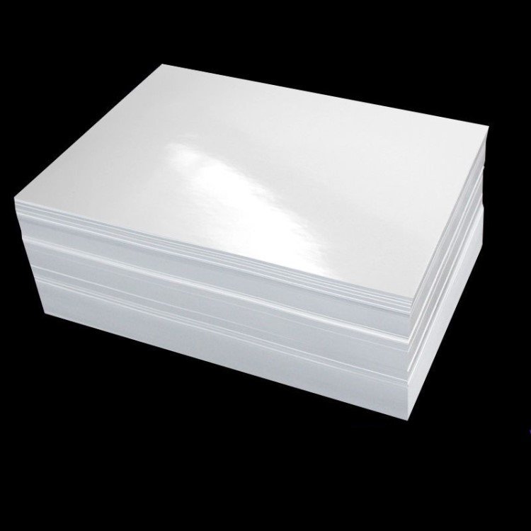 A4 Printable Waterproof Photo Glossy White Vinyl Sticker Paper For Inkjet Printer
