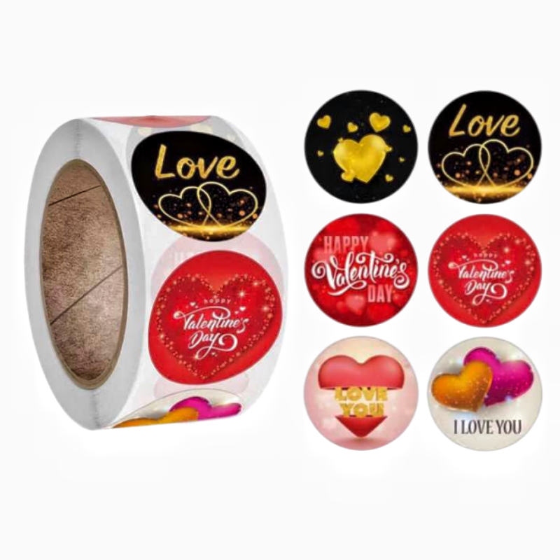 Factory Cheap Price Round Gold Waterproof Vinyl Label Custom Thank You Stickers Instead of Your Logo