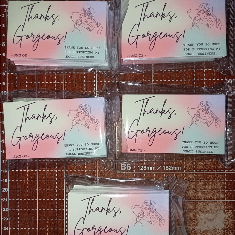Factory Cheap Price Round Gold Waterproof Vinyl Label Custom Thank You Stickers Instead of Your Logo