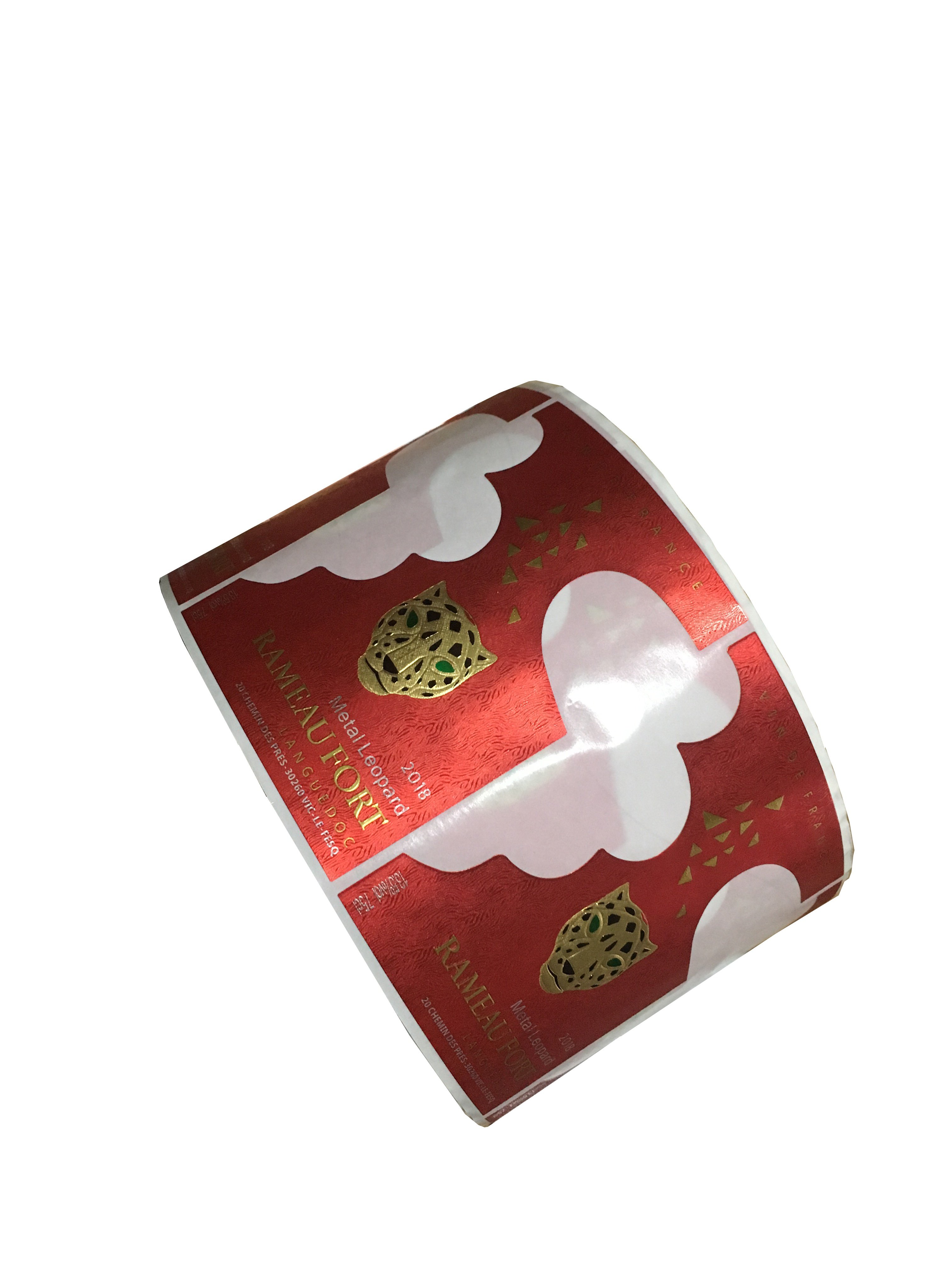 Custom Printing Cosmetic Bottle Sticker and Roll Vinyl Waterproof Labels
