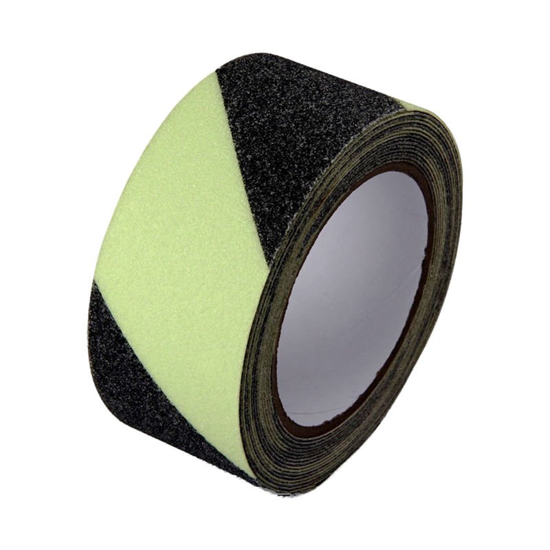 in the Dark Waterproof PET Material Adhesive Grip Non-Slip Traction Tapes with Glow Indoor Ladder Floor Outdoor Stair Tread Step